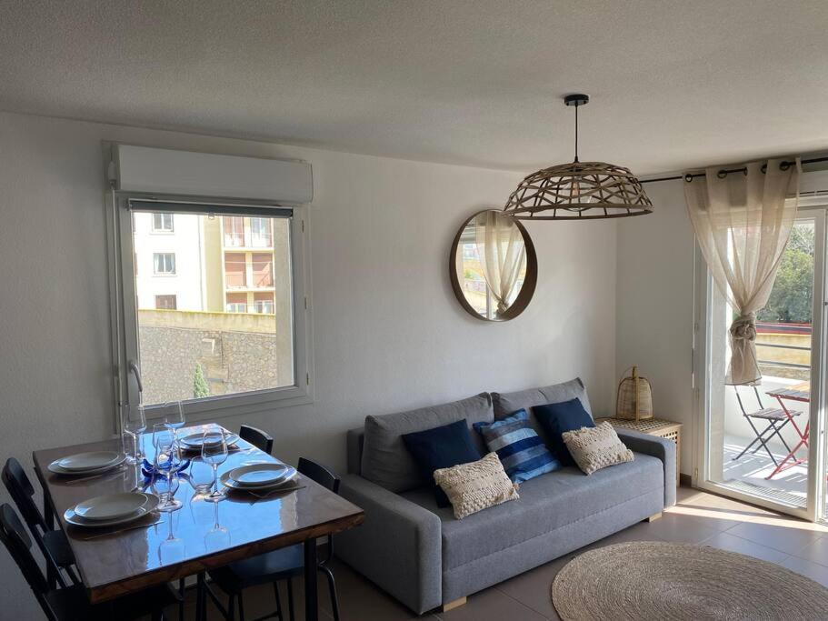 Cosy T3 Gare Terrasse + Parking Apartment Sete Exterior photo
